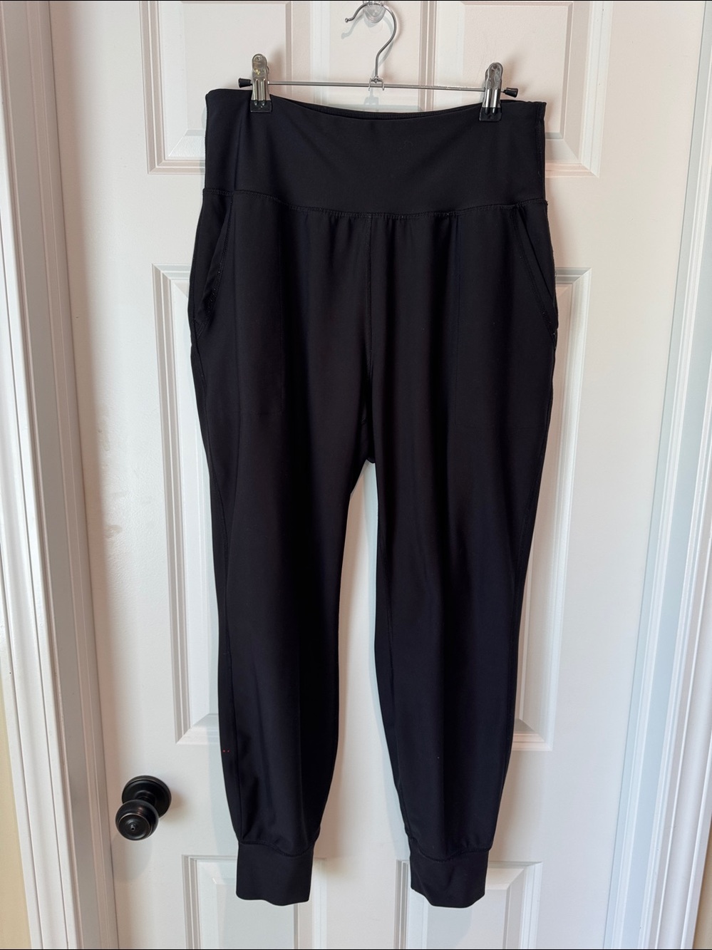Old Navy Active Powersoft High Rise Leggings Go Dry Jogger‎s - Black - Large
